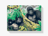 Diamond Painting - Gorillafamilie - SEOS®