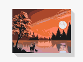Diamond Painting - Hirsch in der Natur - SEOS®