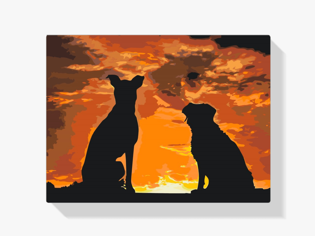 Diamantmalerei - Hundefreunde - SEOS®