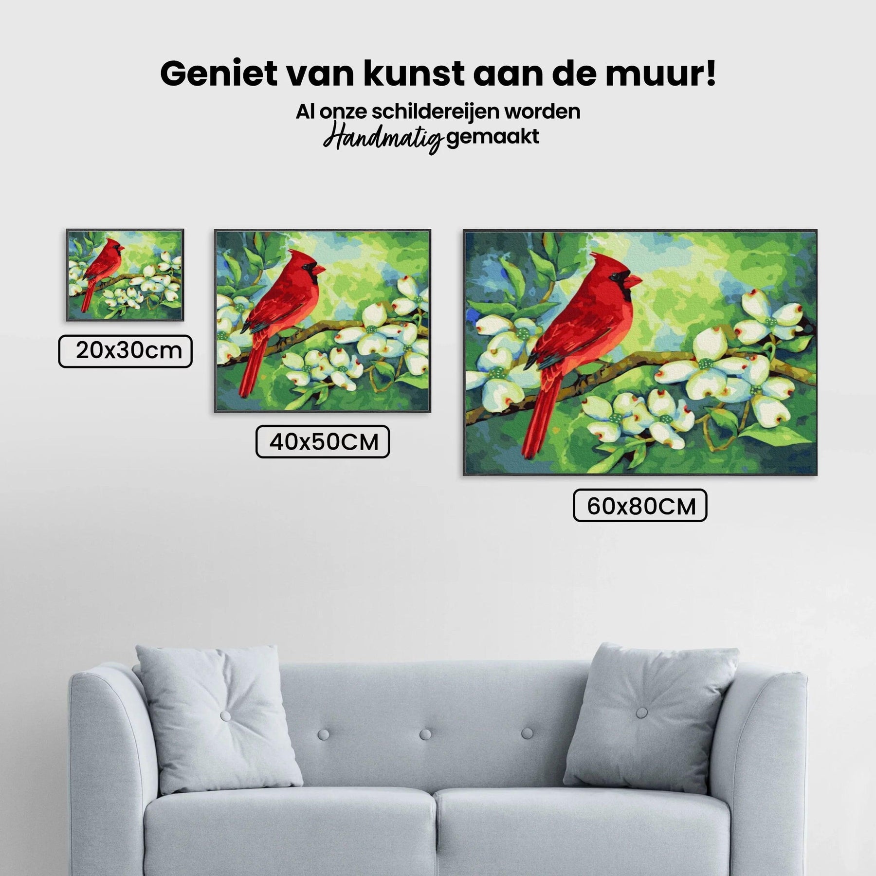 Diamantmalerei - Kardinal - SEOS®