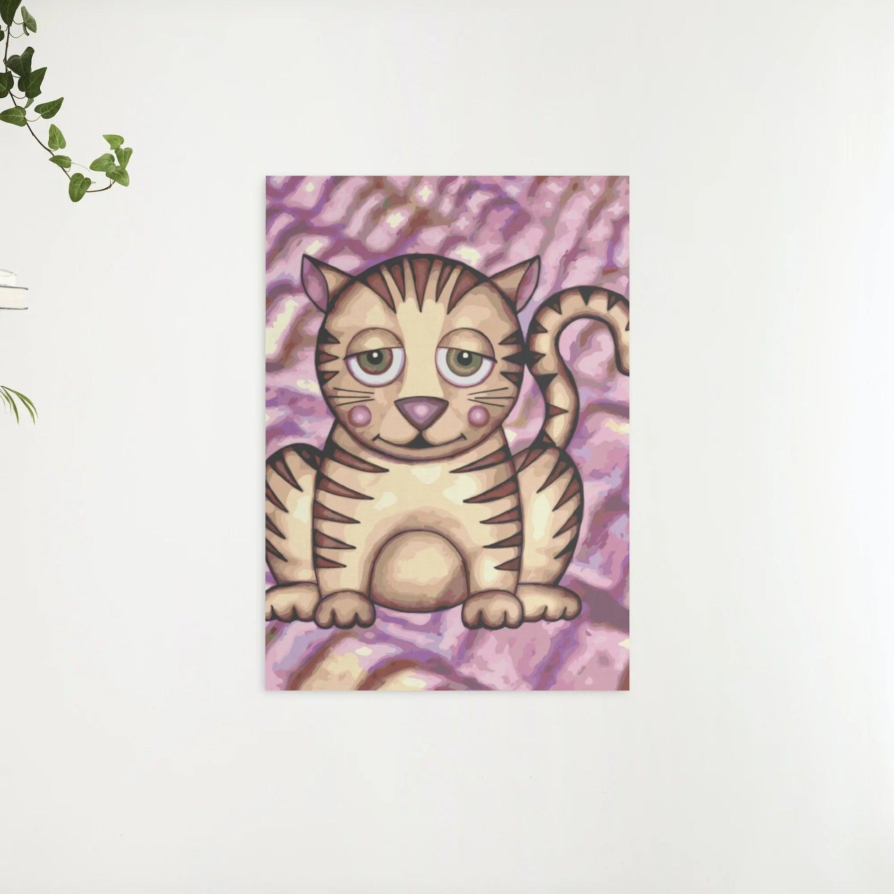 Diamond Painting - Katze mit lila Wangen - SEOS®