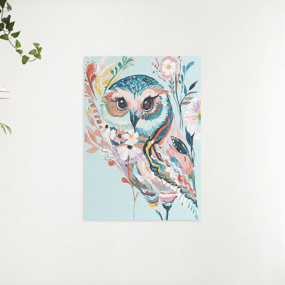 Diamantmalerei - Bunte Eule - SEOS®