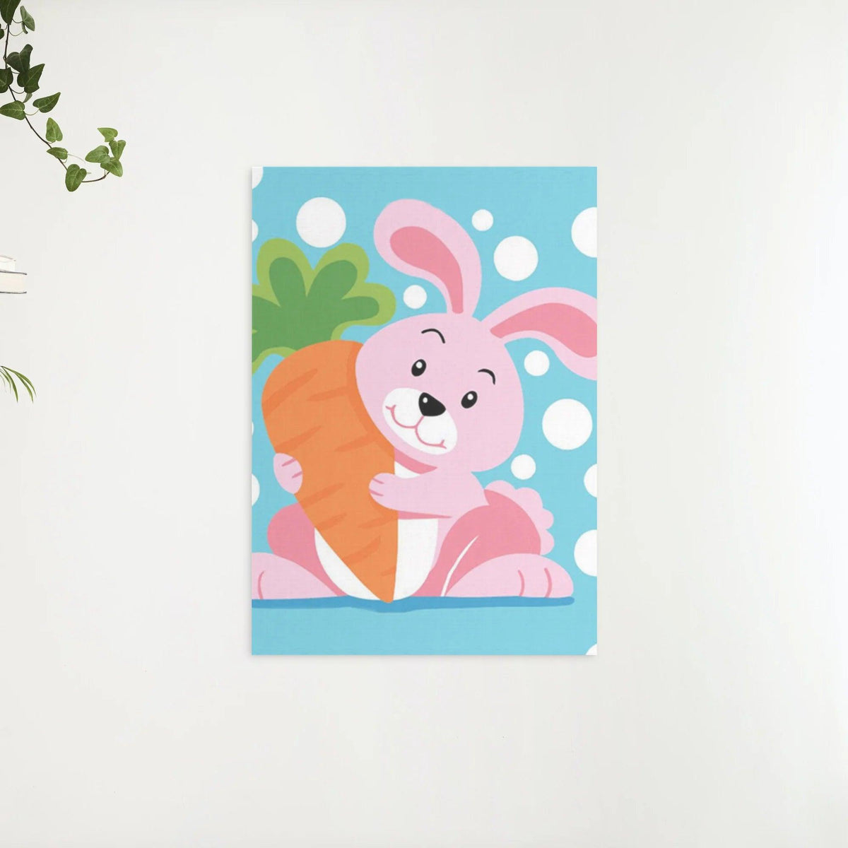 Diamond Painting - Kaninchen mit Karotte - SEOS®