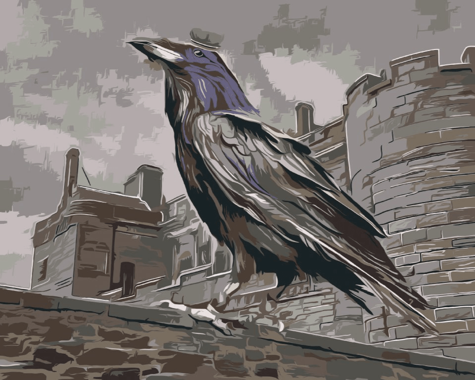 Diamantmalerei - König Rabe - SEOS®