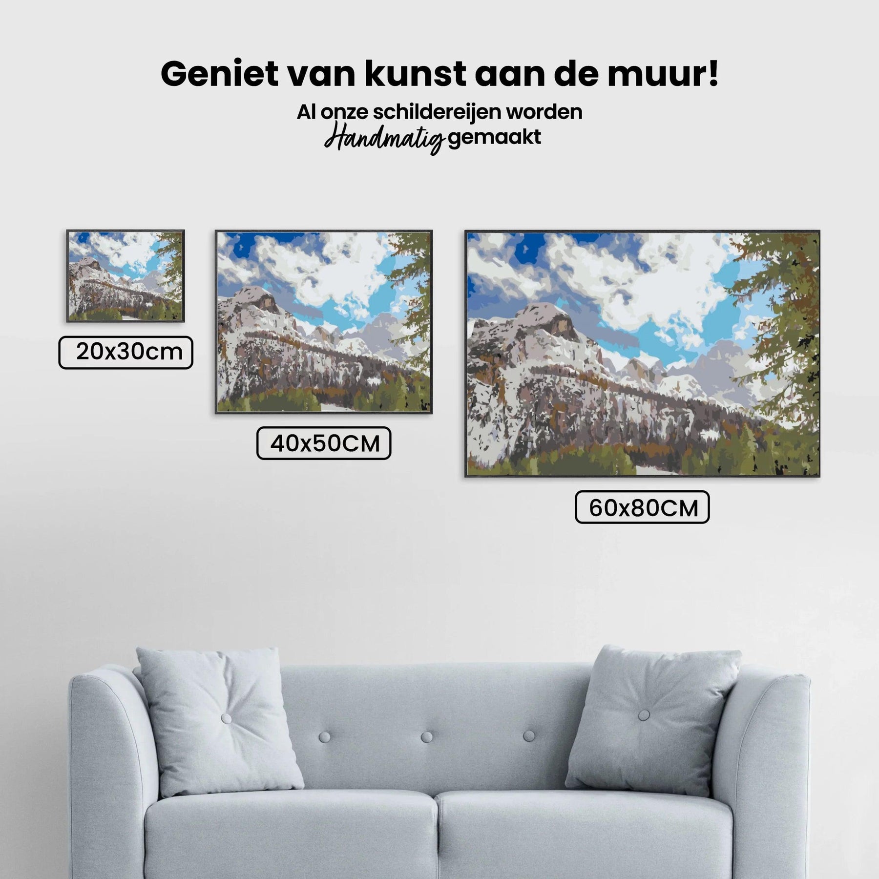 Diamond Painting - Monte Civetta, Dolomiten 2 - SEOS Shop ®