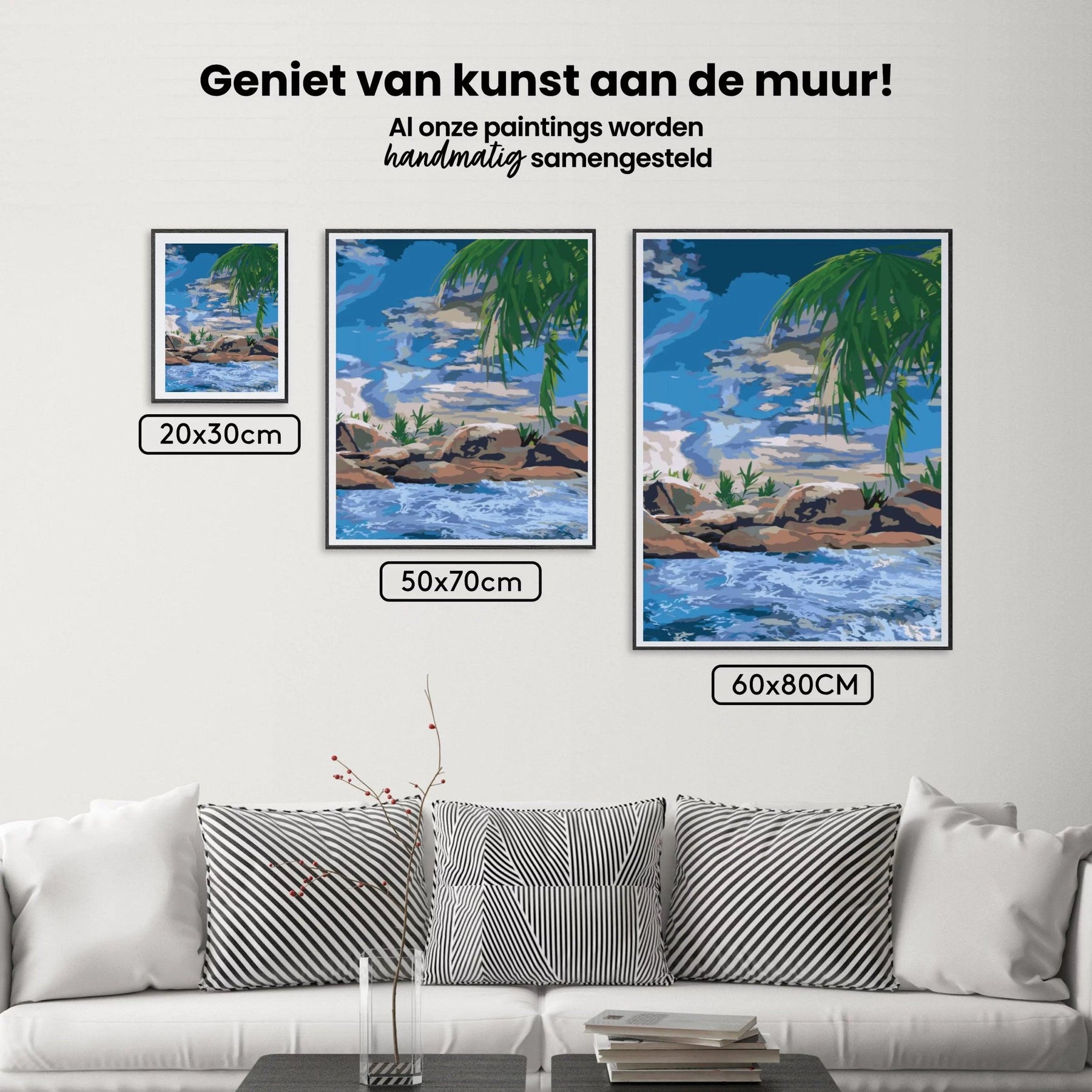 Diamantmalerei - Ozean und Palme - SEOS Shop ®
