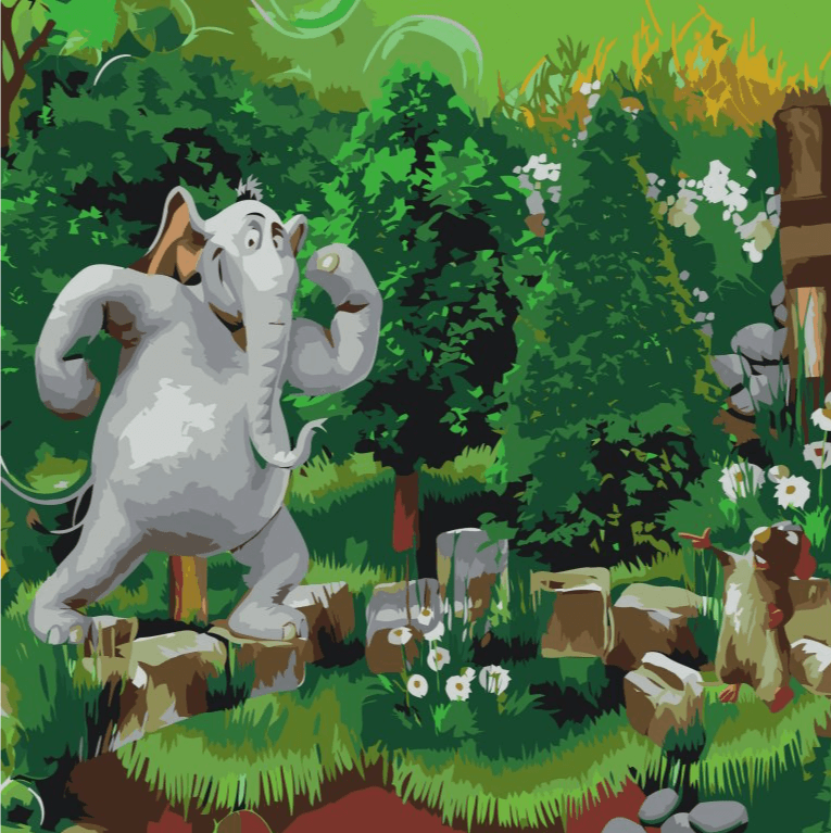 Diamantmalerei - Elefant Horton - SEOS®