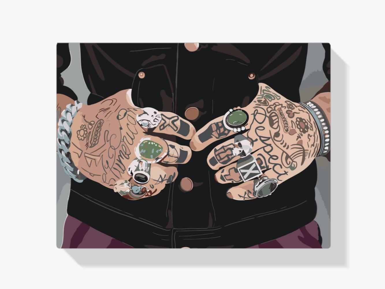 Diamond Painting - Tattoos auf den Händen - SEOS Shop ®