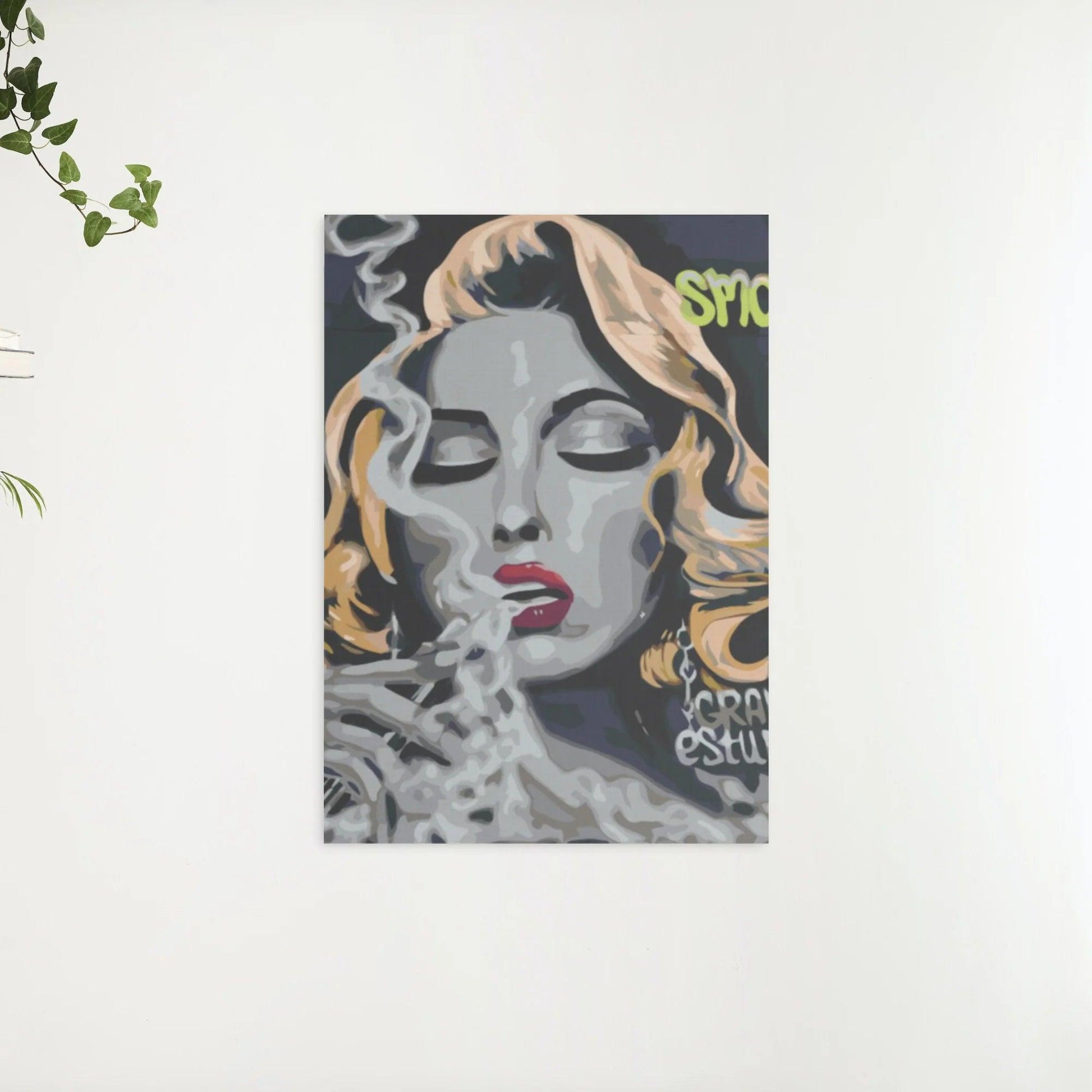 Diamond Painting - Frau mit Zigarette - SEOS Shop ®