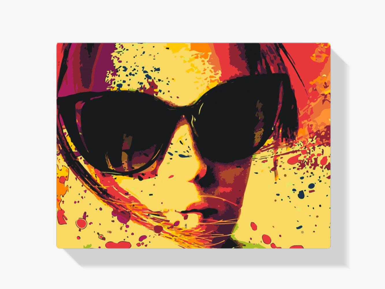 Diamond Painting - Sonnenbrille in Gelb - SEOS Shop ®