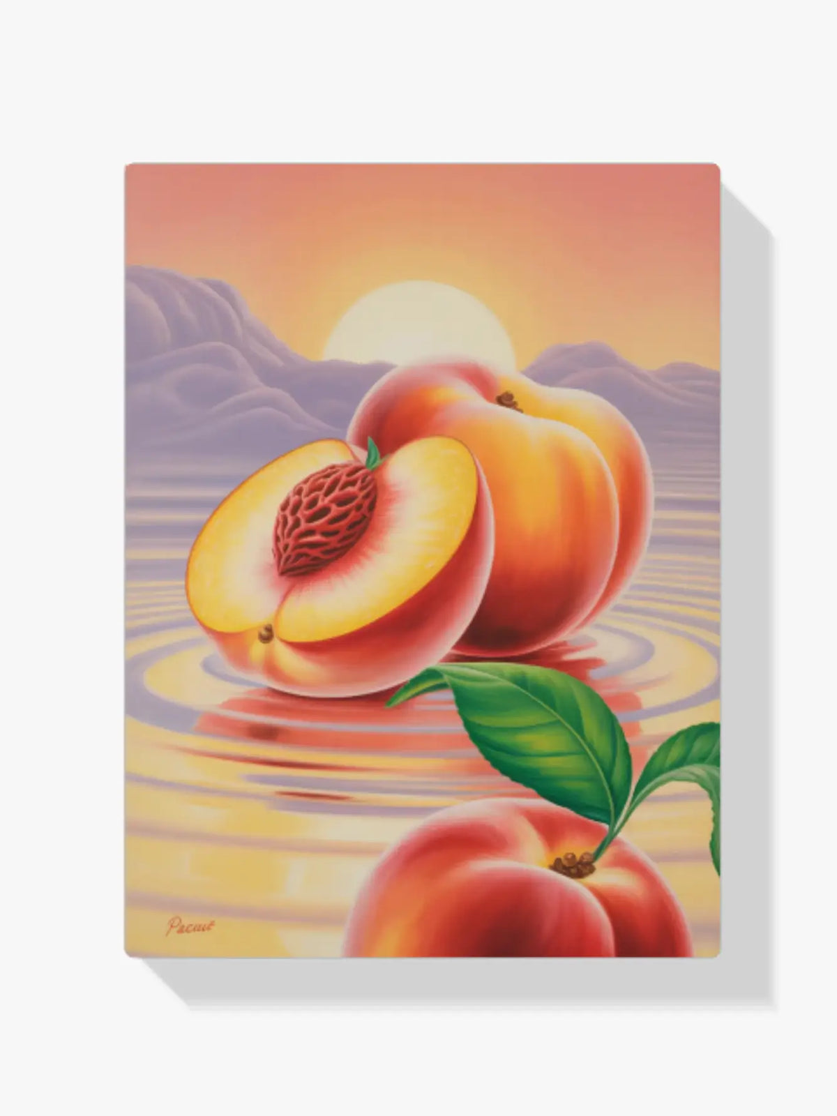 Diamantmalerei - Pfirsich-Fata Morgana