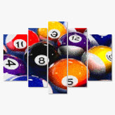 Diamond Painting Billardkugeln 5-teilig - SEOS Shop ®