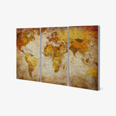 Diamond Painting Weltkarte 3-teilig - SEOS Shop ®