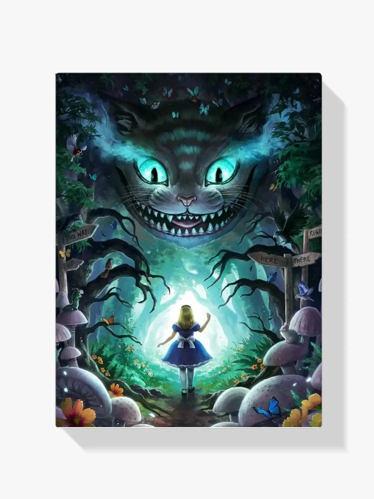 Diamantmalerei – Alice betritt das Wunderland