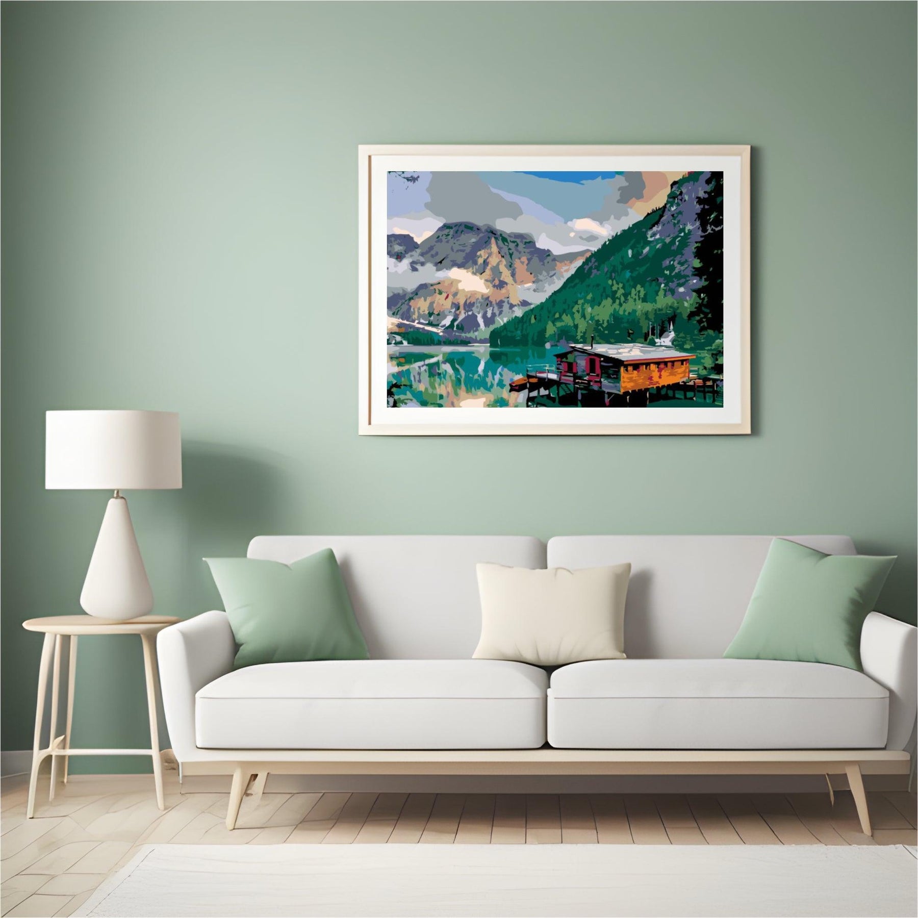Diamond Painting - Berghütte - SEOS Shop ®