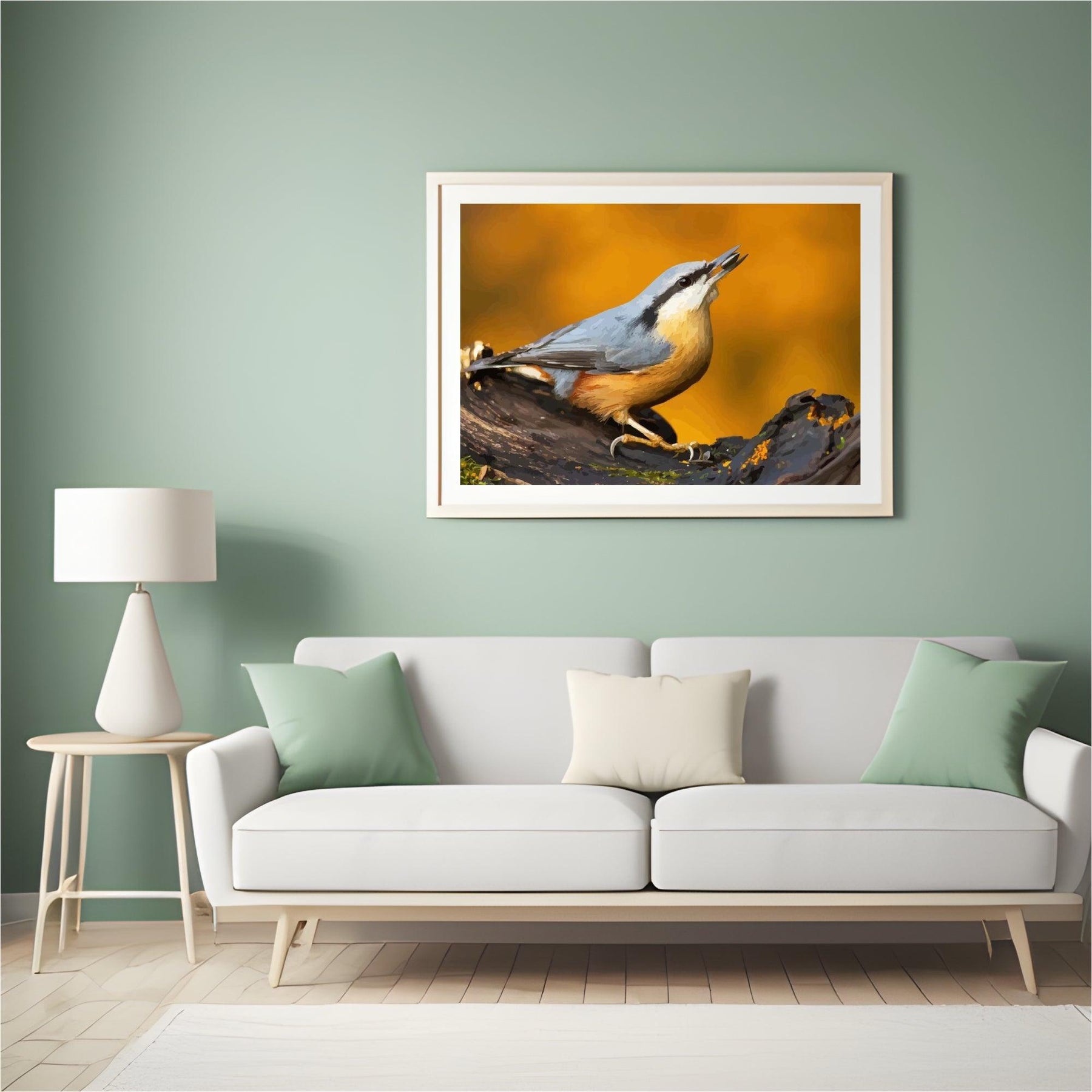 Diamond Painting - Kleiber auf dem Ast - SEOS®