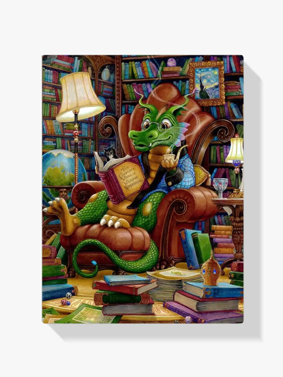 Diamantmalerei – Der gebildete Drache