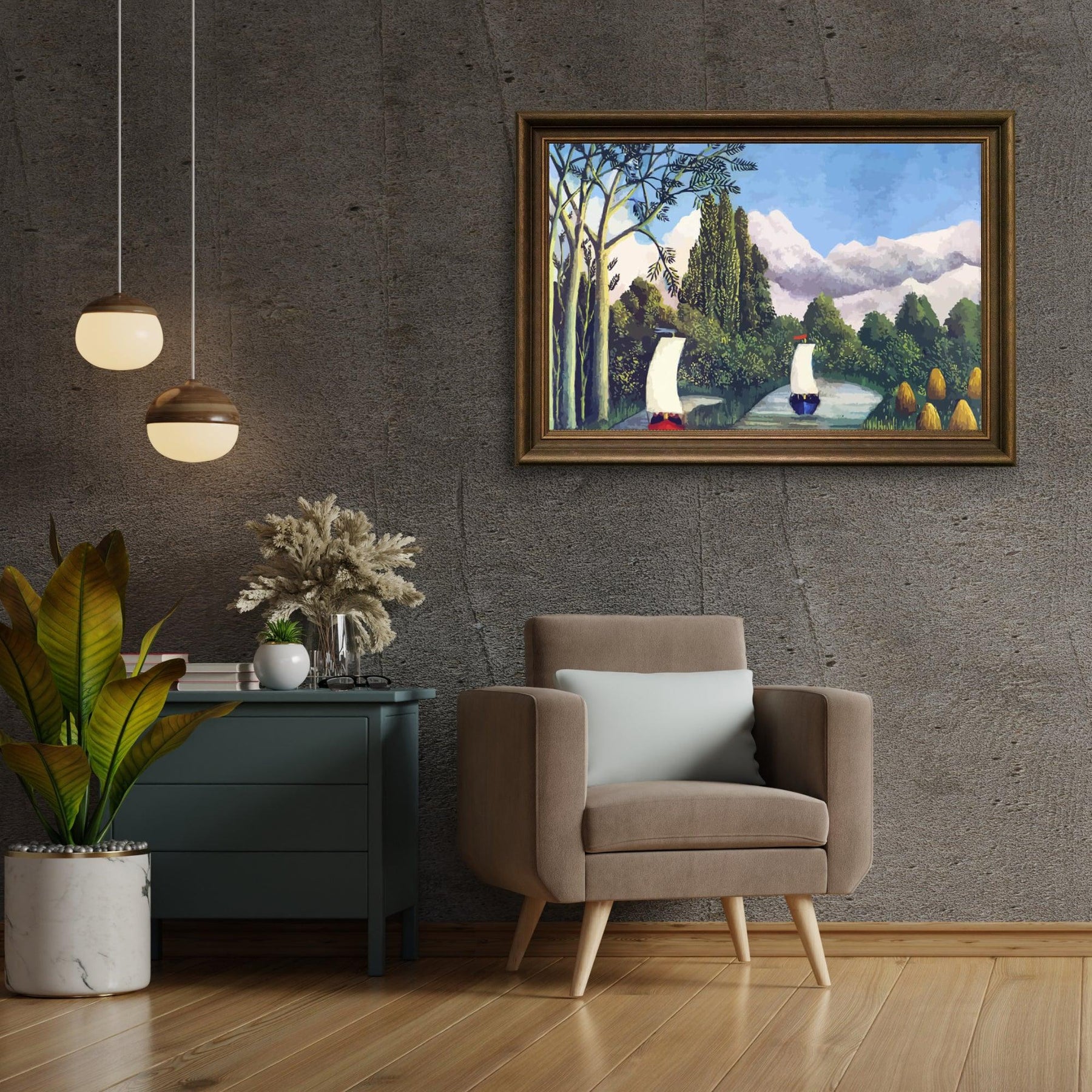 Diamond Painting - Die Ufer der Oise - SEOS Shop ®