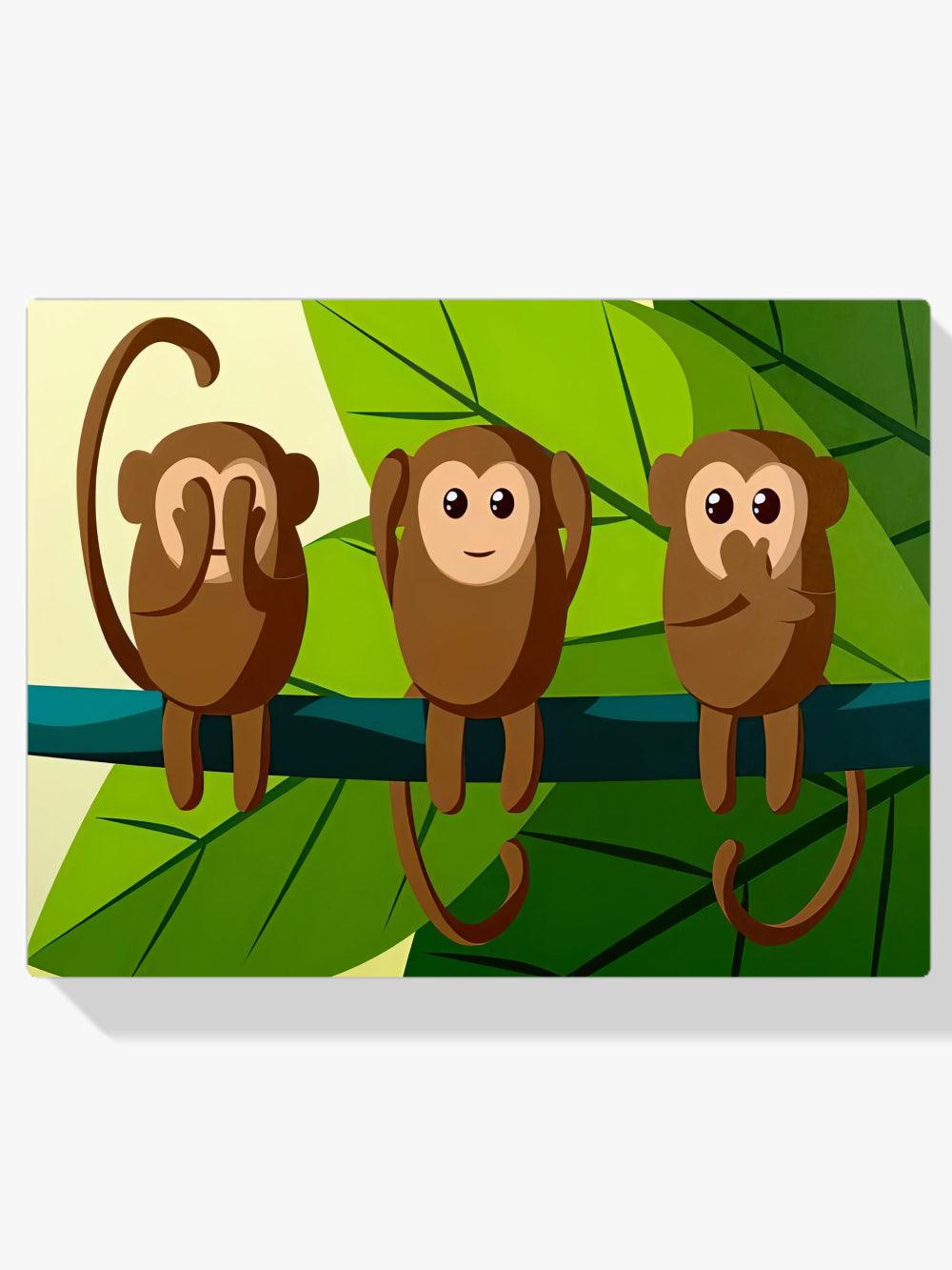 Diamantmalerei - Drei Affen - SEOS Shop ®