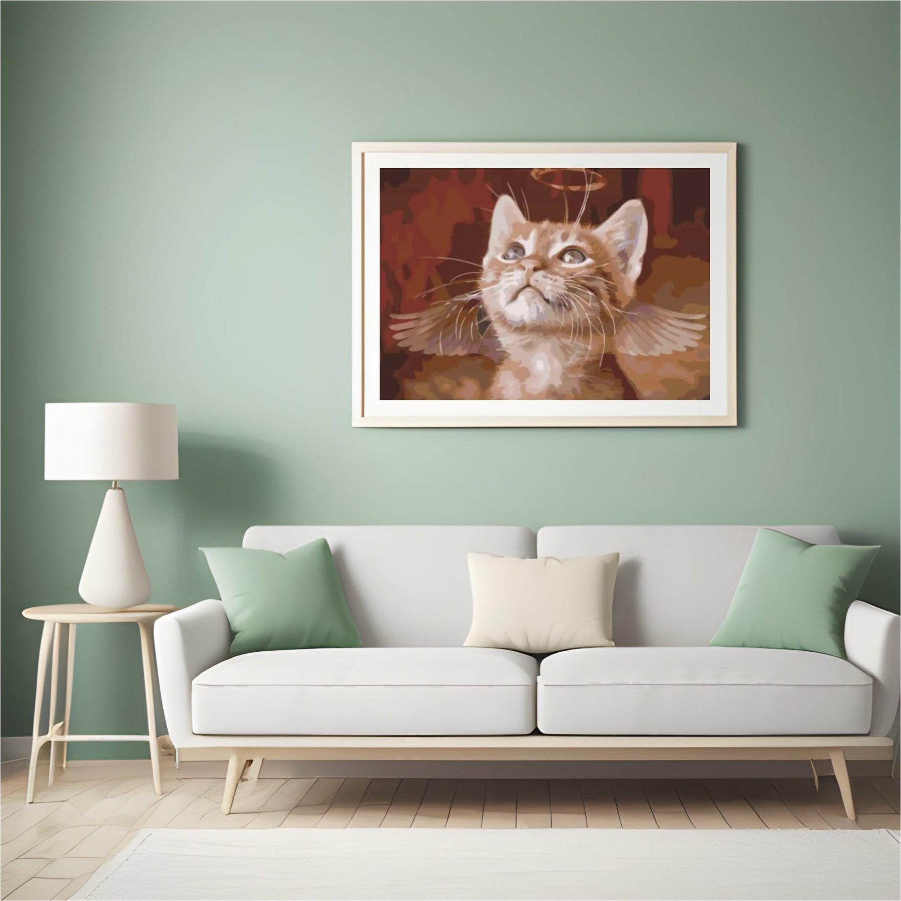 Diamantmalerei - Engelskatze - SEOS®