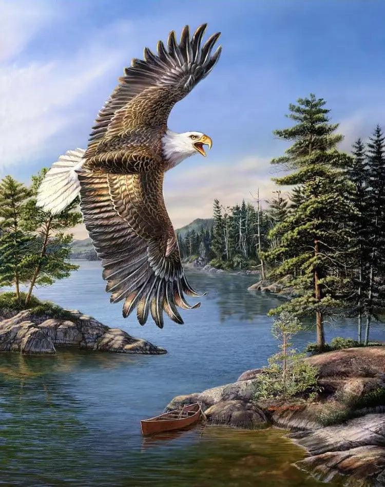 Diamantmalerei - Heritage Eagle