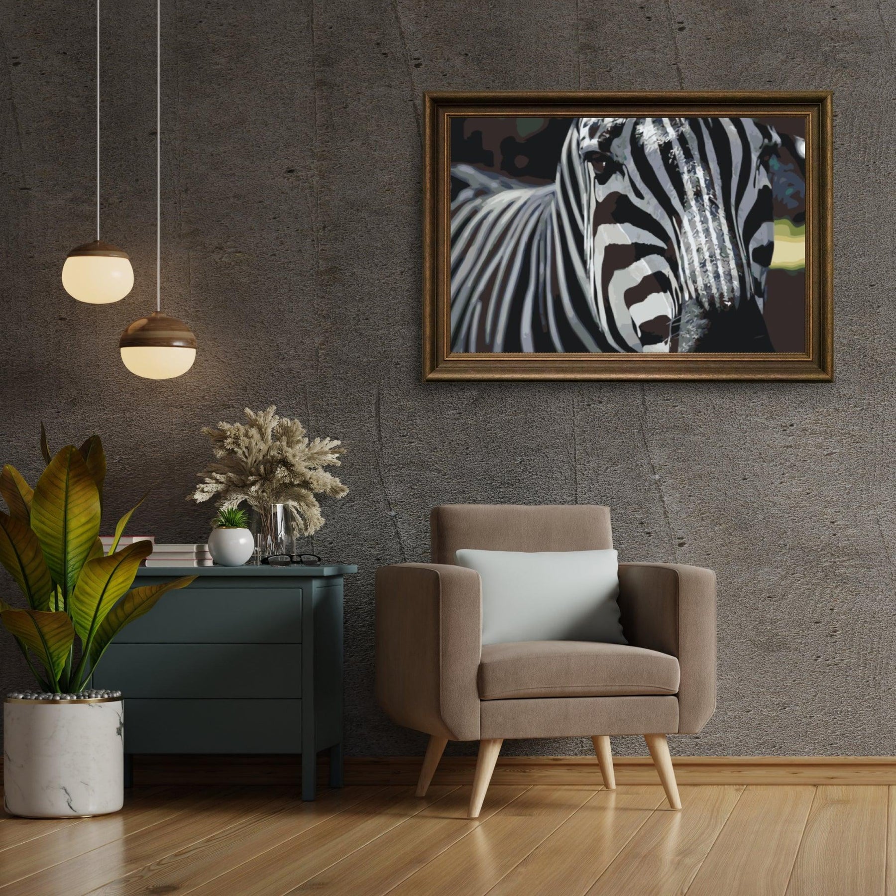 Diamond Painting - Fokus auf Zebra - SEOS®