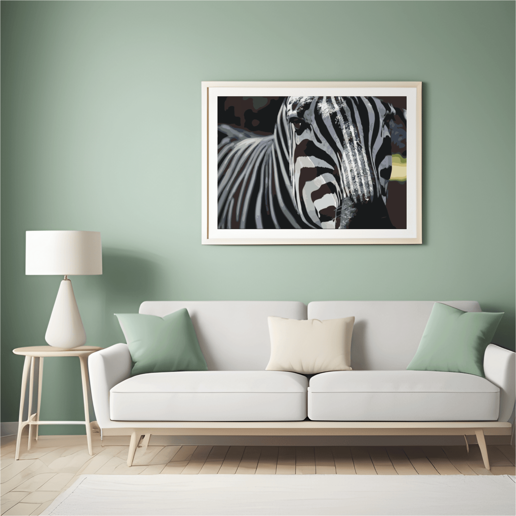 Diamond Painting - Fokus auf Zebra - SEOS®