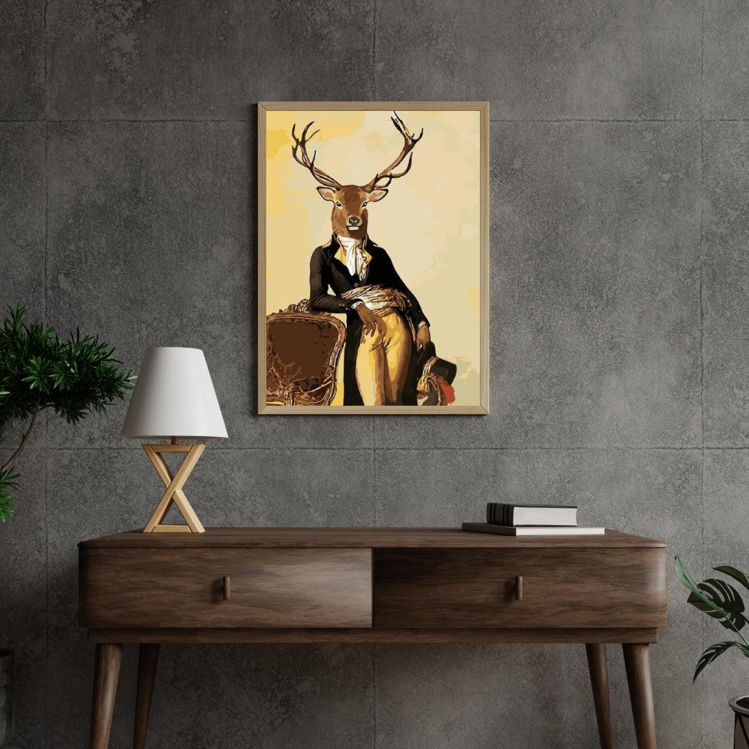 Diamond Painting - Gentleman Hirsch - SEOS®