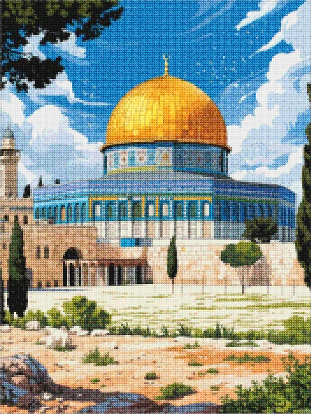 Diamantmalerei - Sommerfleck