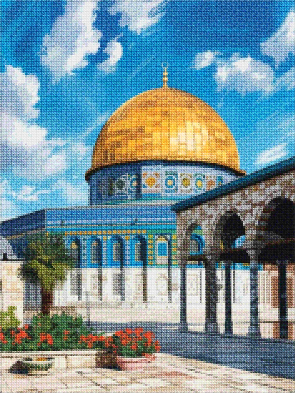 Diamantmalerei - Sommerfleck