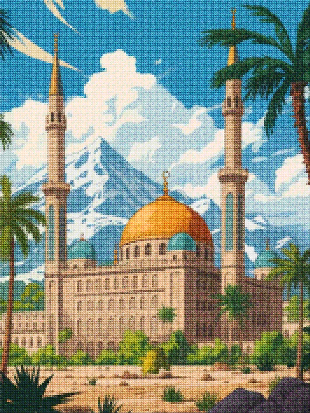 Diamantmalerei - Sommerfleck