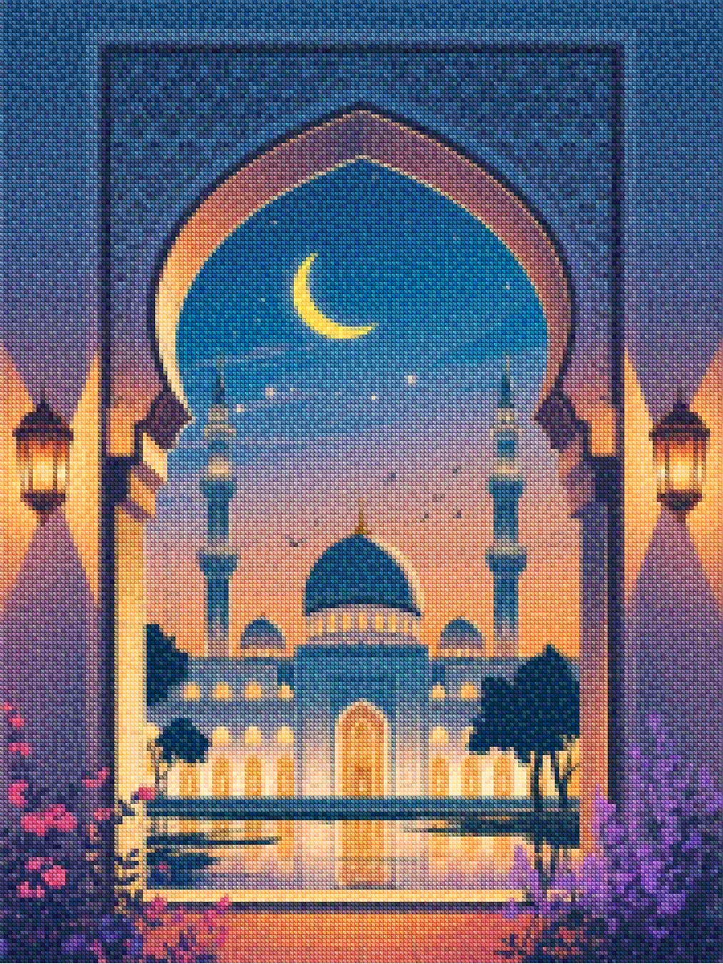 Diamantmalerei - Sommerfleck