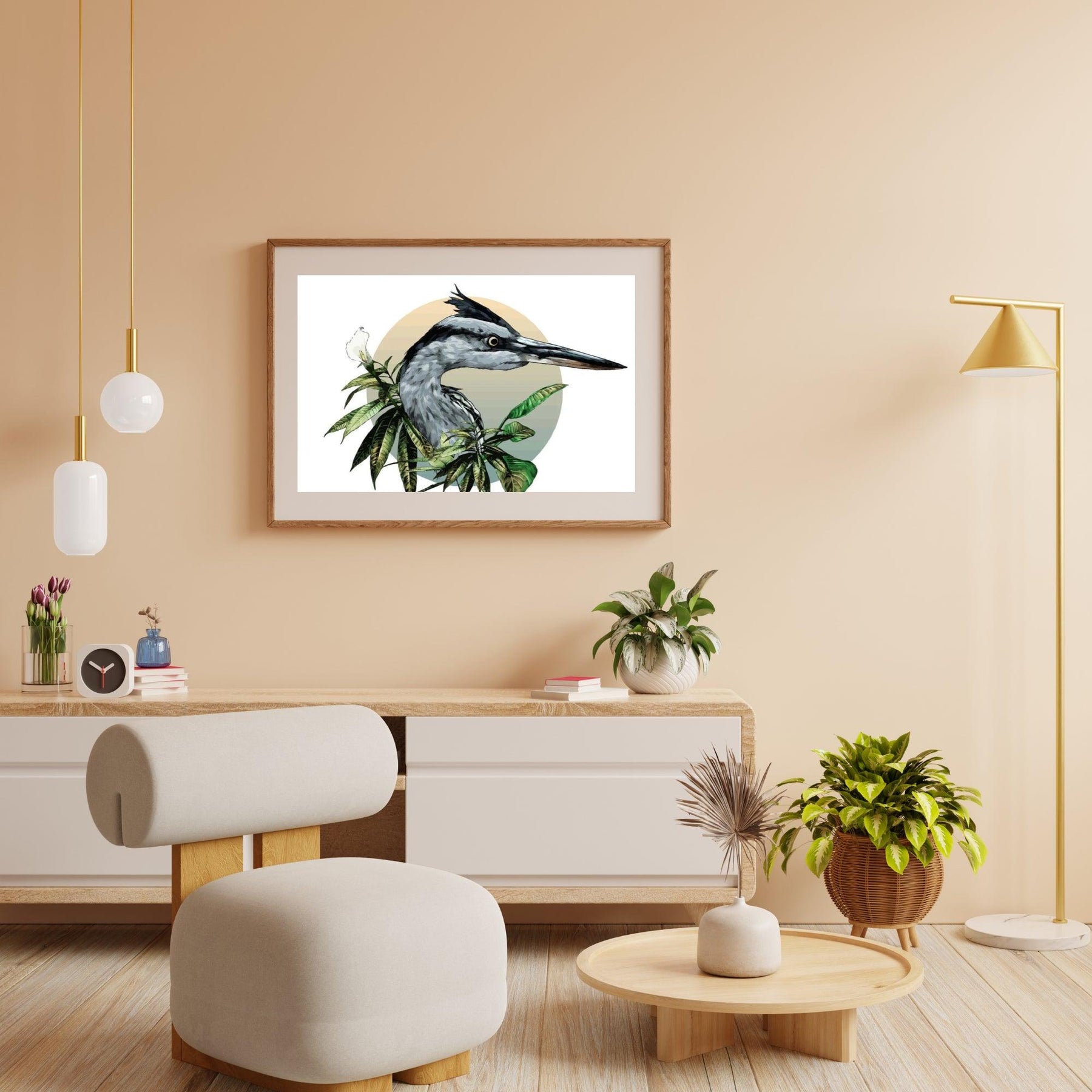 Diamantmalerei - Reiherkopf - SEOS®