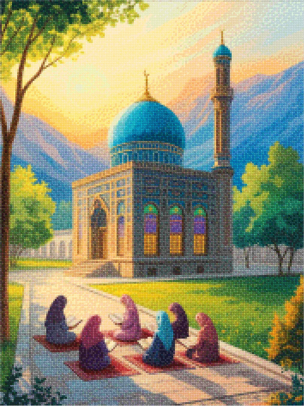 Diamantmalerei - Sommerfleck