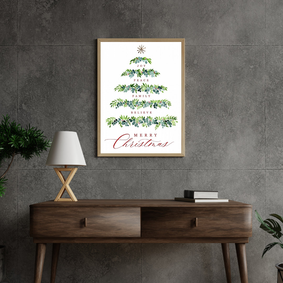 Diamantmalerei - Weihnachtsbaum der Wünsche