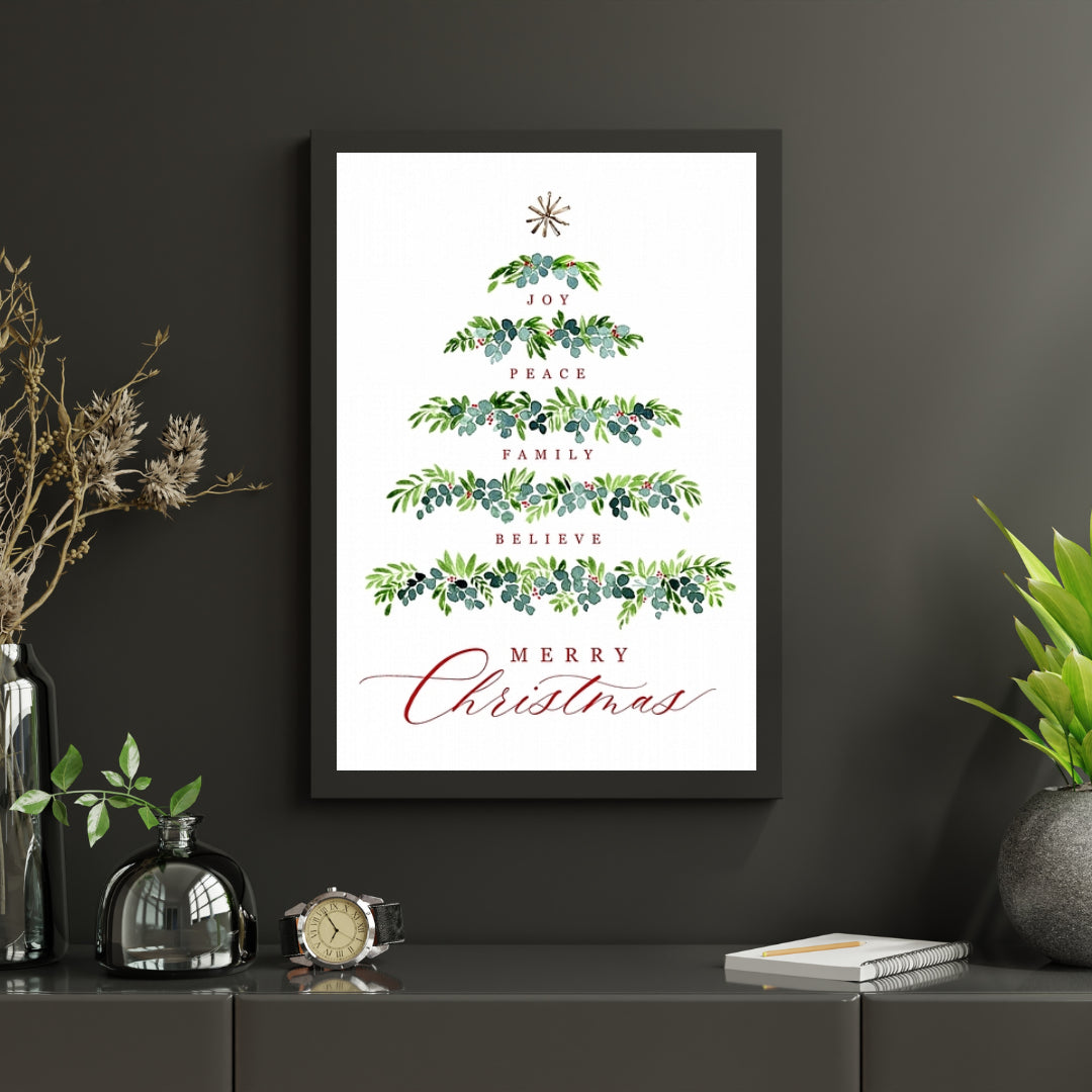 Diamantmalerei - Weihnachtsbaum der Wünsche