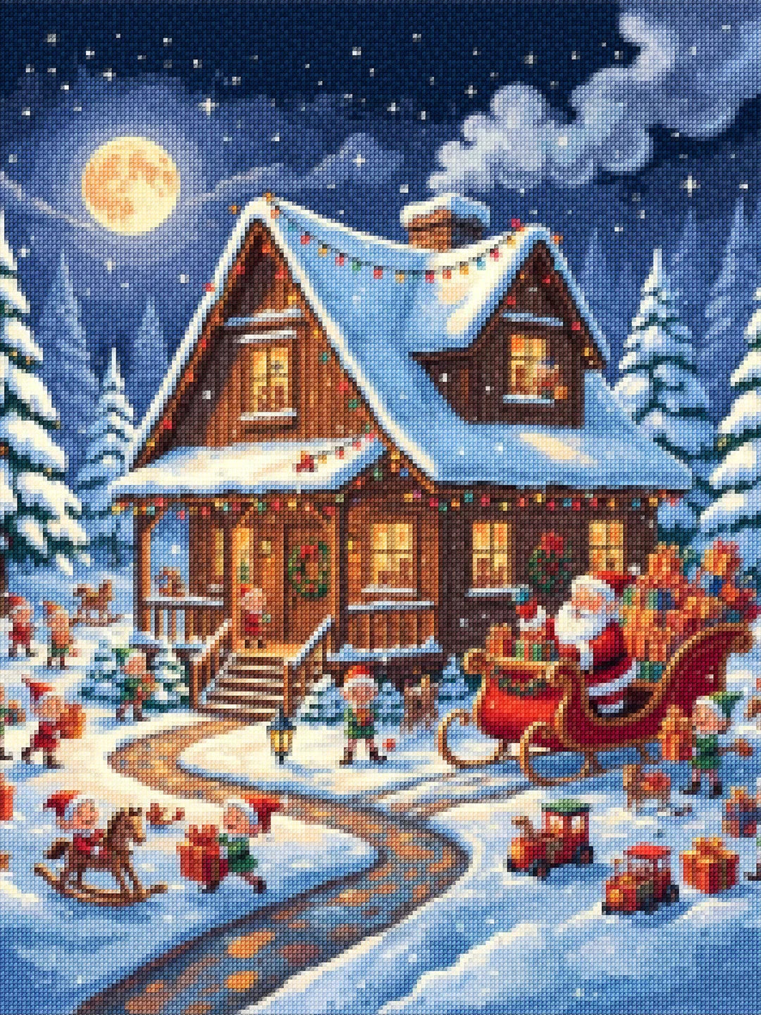 Diamantmalerei - Sommerfleck