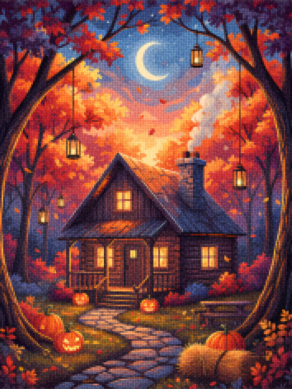 Diamantmalerei - Sommerfleck