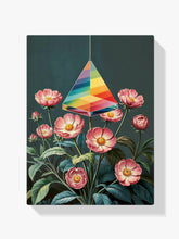 Diamantmalerei – Licht durch Blüte