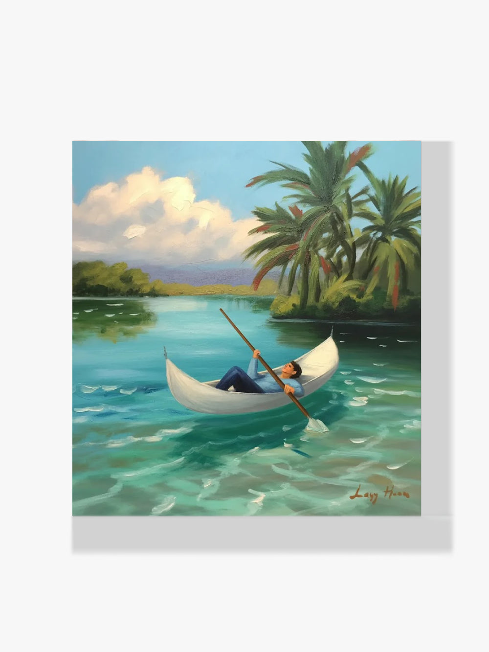 Mini-Diamantmalerei – Lazy Lagoon