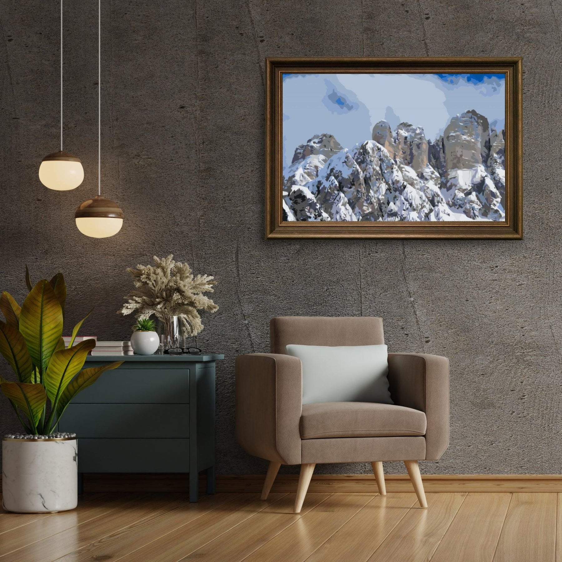 Diamond Painting - Monte Civetta, Dolomiten - SEOS Shop ®