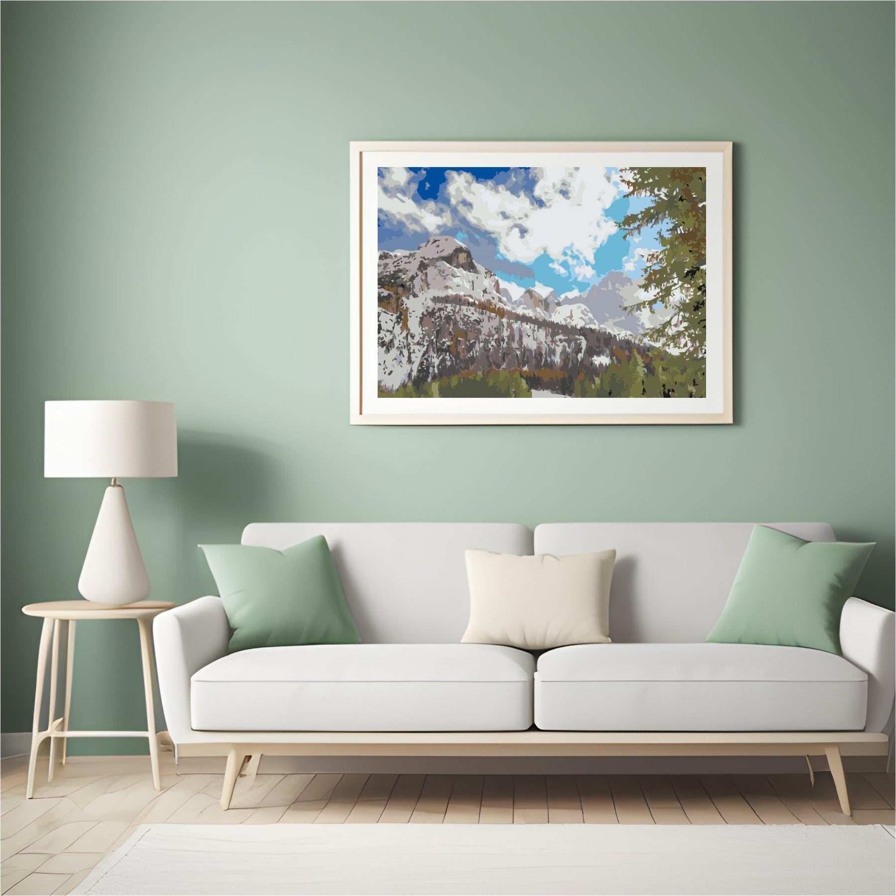 Diamond Painting - Monte Civetta, Dolomiten 2 - SEOS Shop ®
