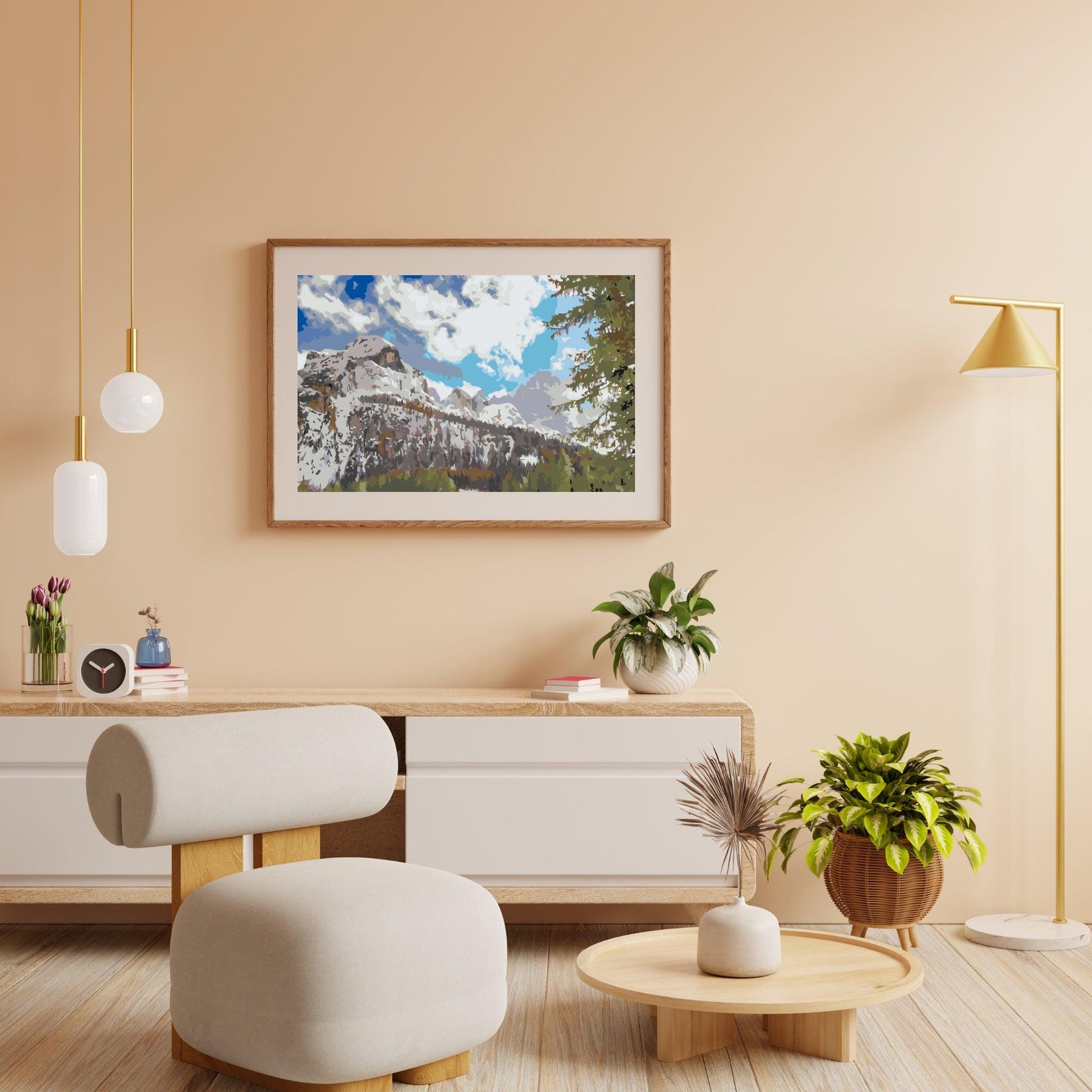 Diamond Painting - Monte Civetta, Dolomiten 2 - SEOS Shop ®