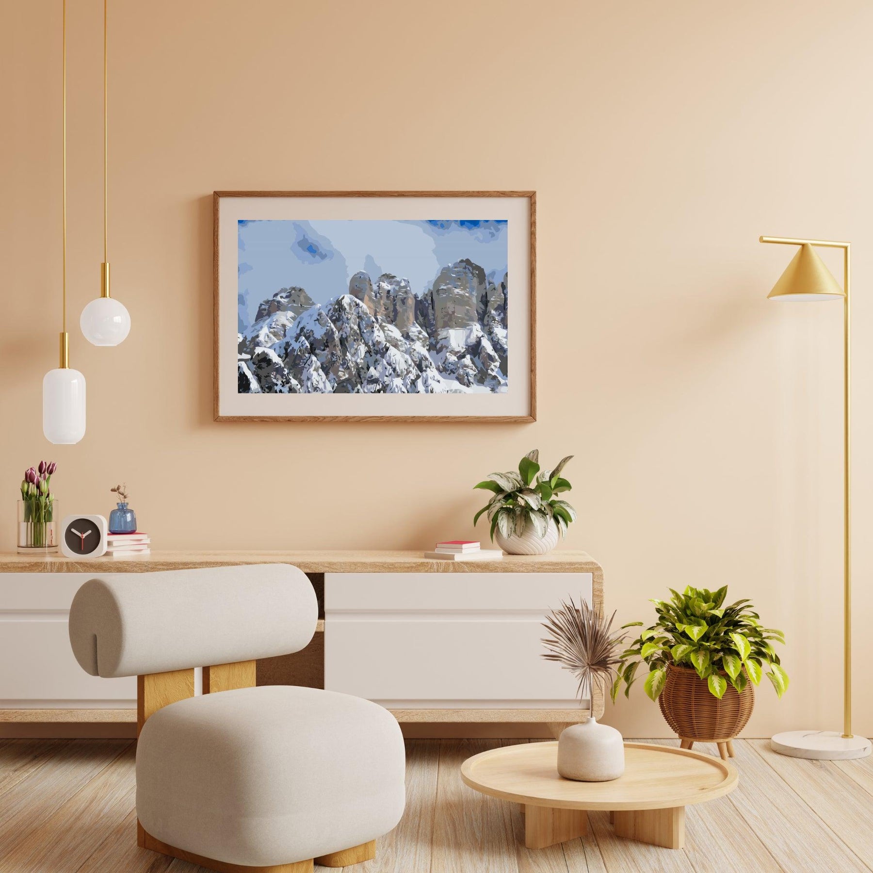 Diamond Painting - Monte Civetta, Dolomiten - SEOS Shop ®