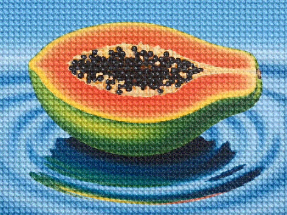 Diamantmalerei - Papaya Mirage