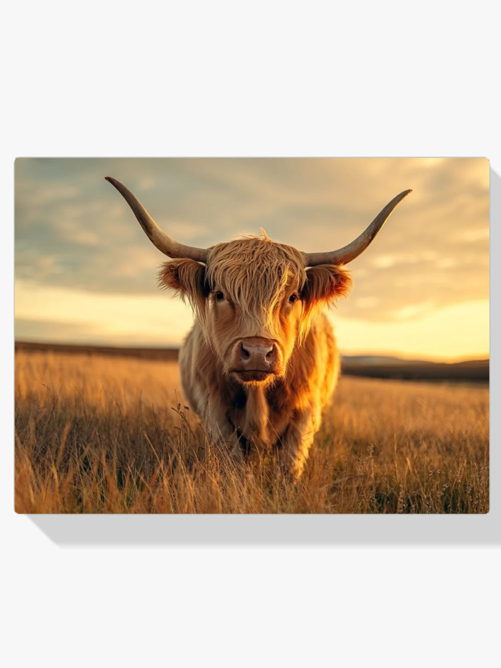 Diamantmalerei - Schottisches Hochlandrind