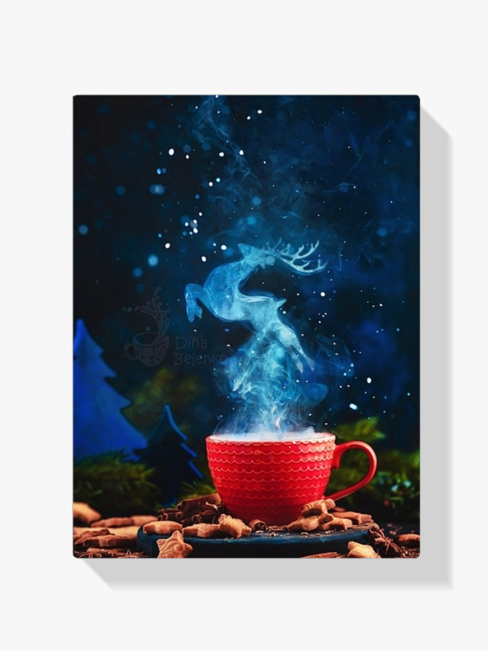 Diamantmalerei - Schneekönigin Hirsch