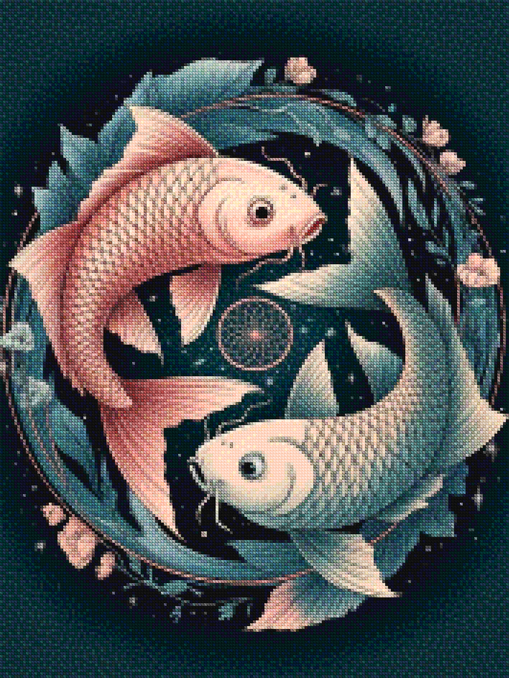 Diamantmalerei – Sternzeichen – Fische