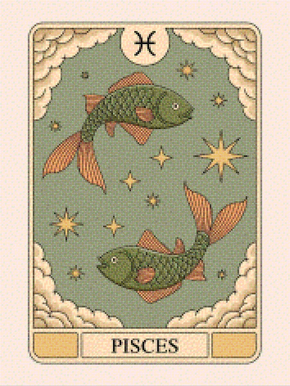 Diamantmalerei – Sternzeichen – Fische