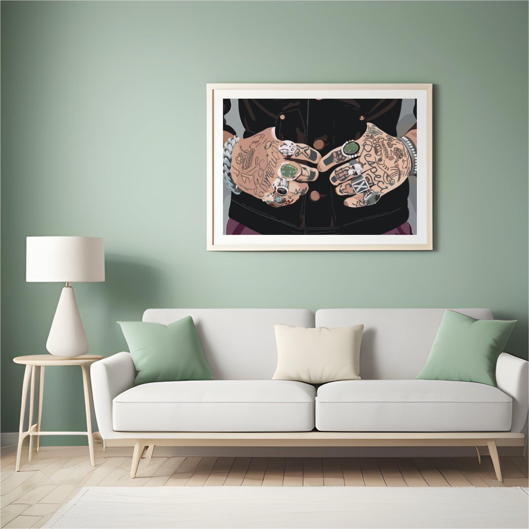 Diamond Painting - Tattoos auf den Händen - SEOS Shop ®
